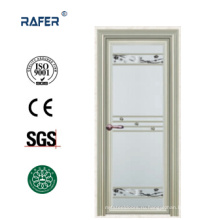 Высокое качество серебристый Цвет алюминиевые стеклянные двери (РА-G056)